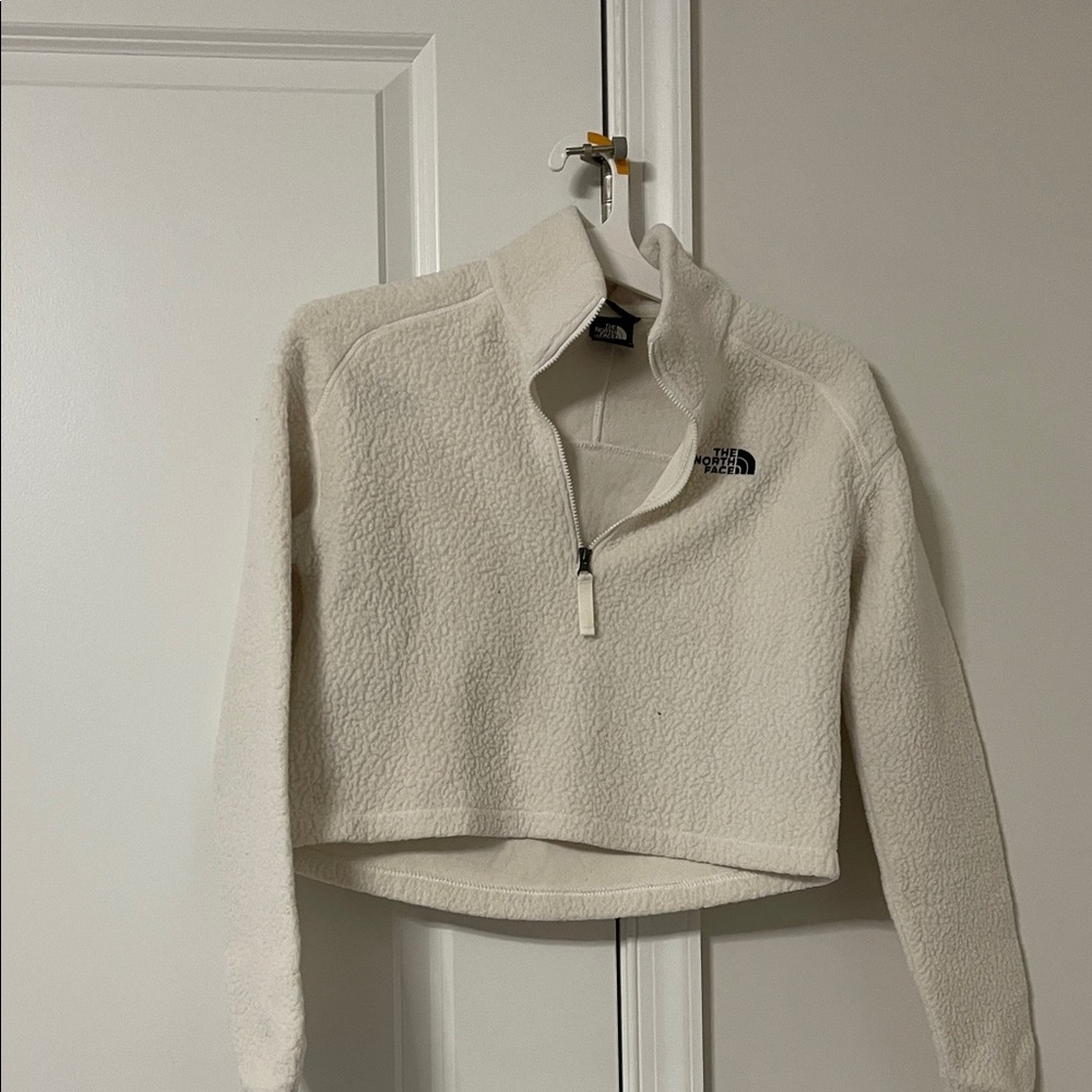 The North Face Off-White Fleece Jacket